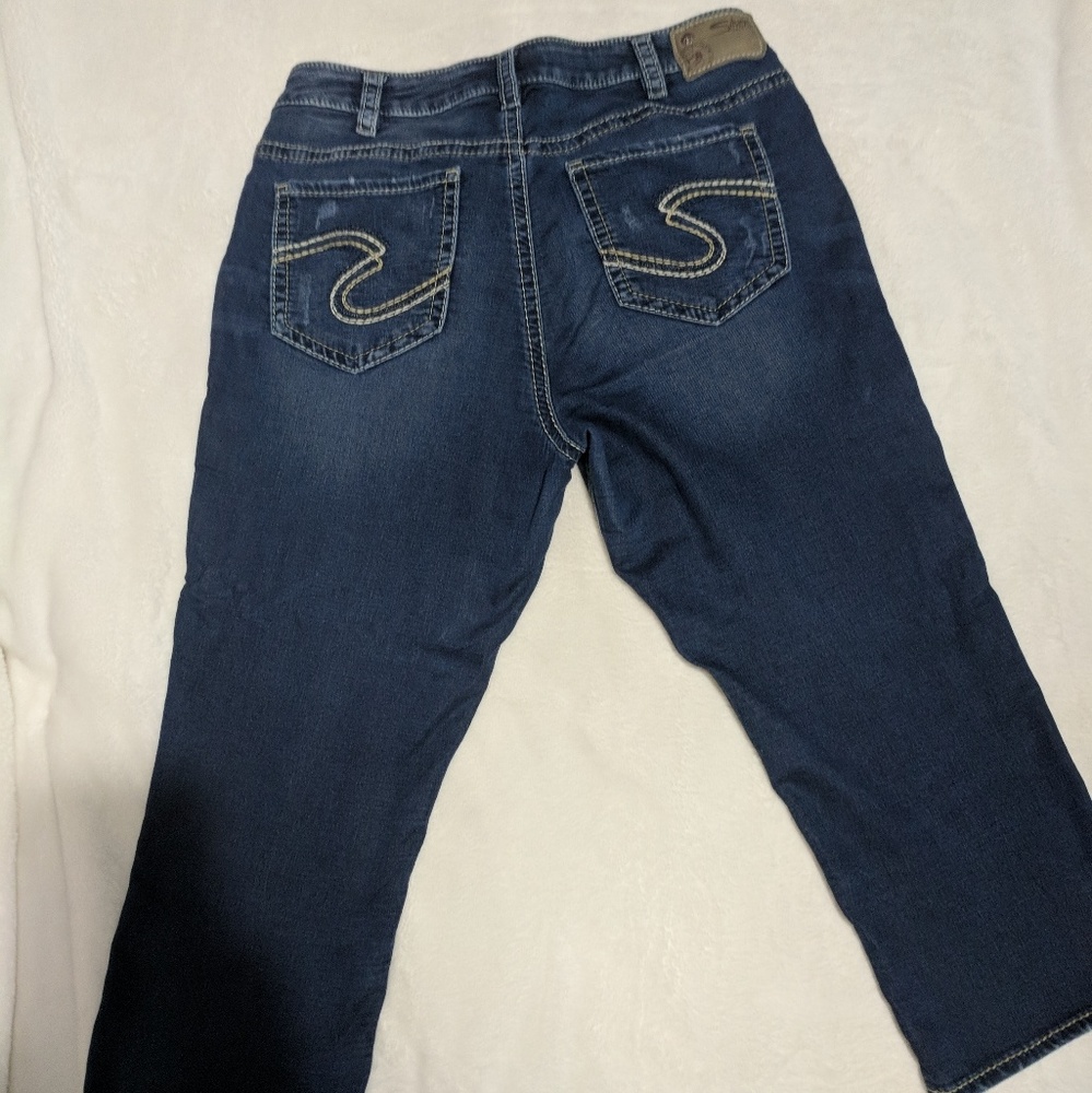 Silver Capris